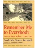 Remember Me to Everybody: Letters From India, 1944-1949
