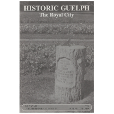 Historic Guelph - The Royal City Vol. XXXVII Sept 1998
