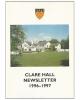 Clare Hall (Cambridge) Newsletter 1996-1997
