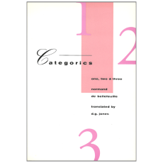 Categorics: 1, 2 & 3
