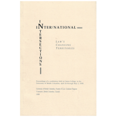 International Intersections: Law's Changing Territories